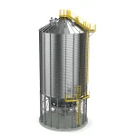 Silo Fundo Cônico Elevado